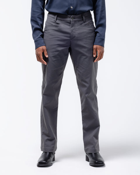 Men's Tactical Pants - Water-Resistant Stretch Nylon | Black Crest