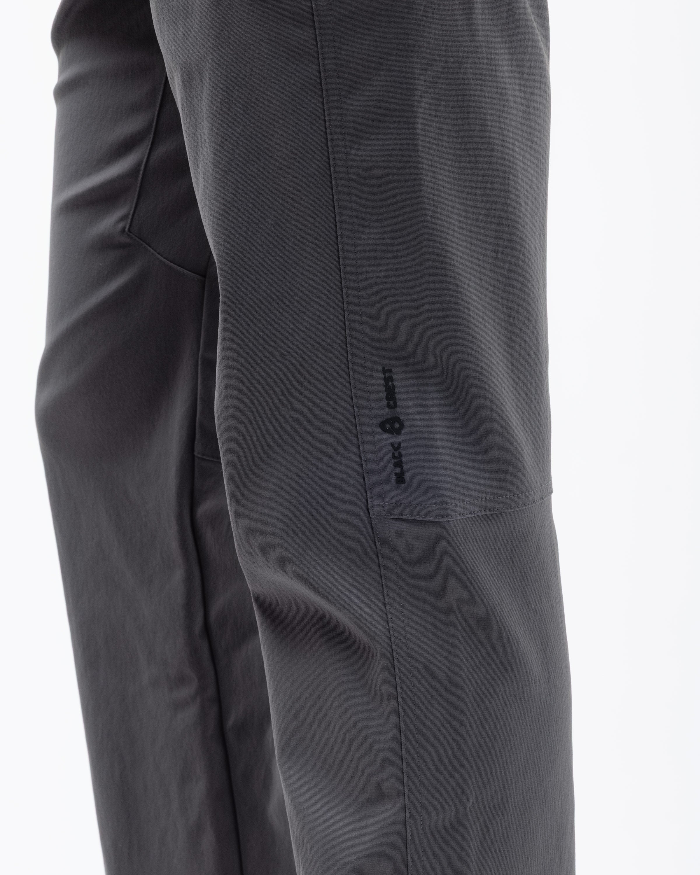 Men's Tactical Pants - Water-Resistant Stretch Nylon | Black Crest